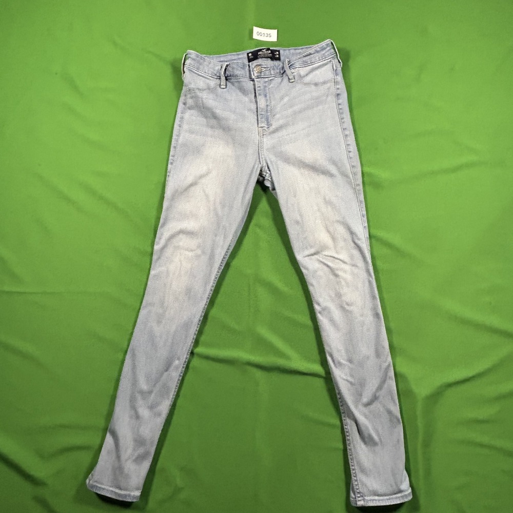 Hollister High-Rise Jean Leggings Light Wash Skinny Jeans Womens Size 9